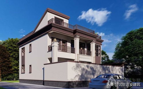 北京市房山區(qū)朱家住宅 12.37×16.16米建筑與40萬土建造價(jià)解析